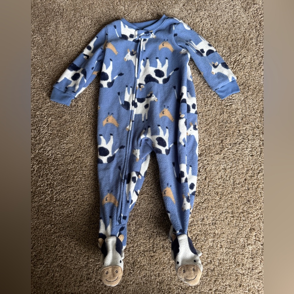 Carter's Cow Footie